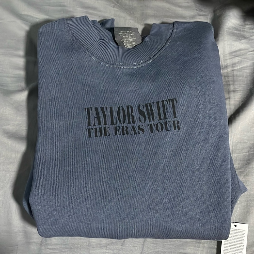 International Taylor Swift Exclusive Navy Crewneck